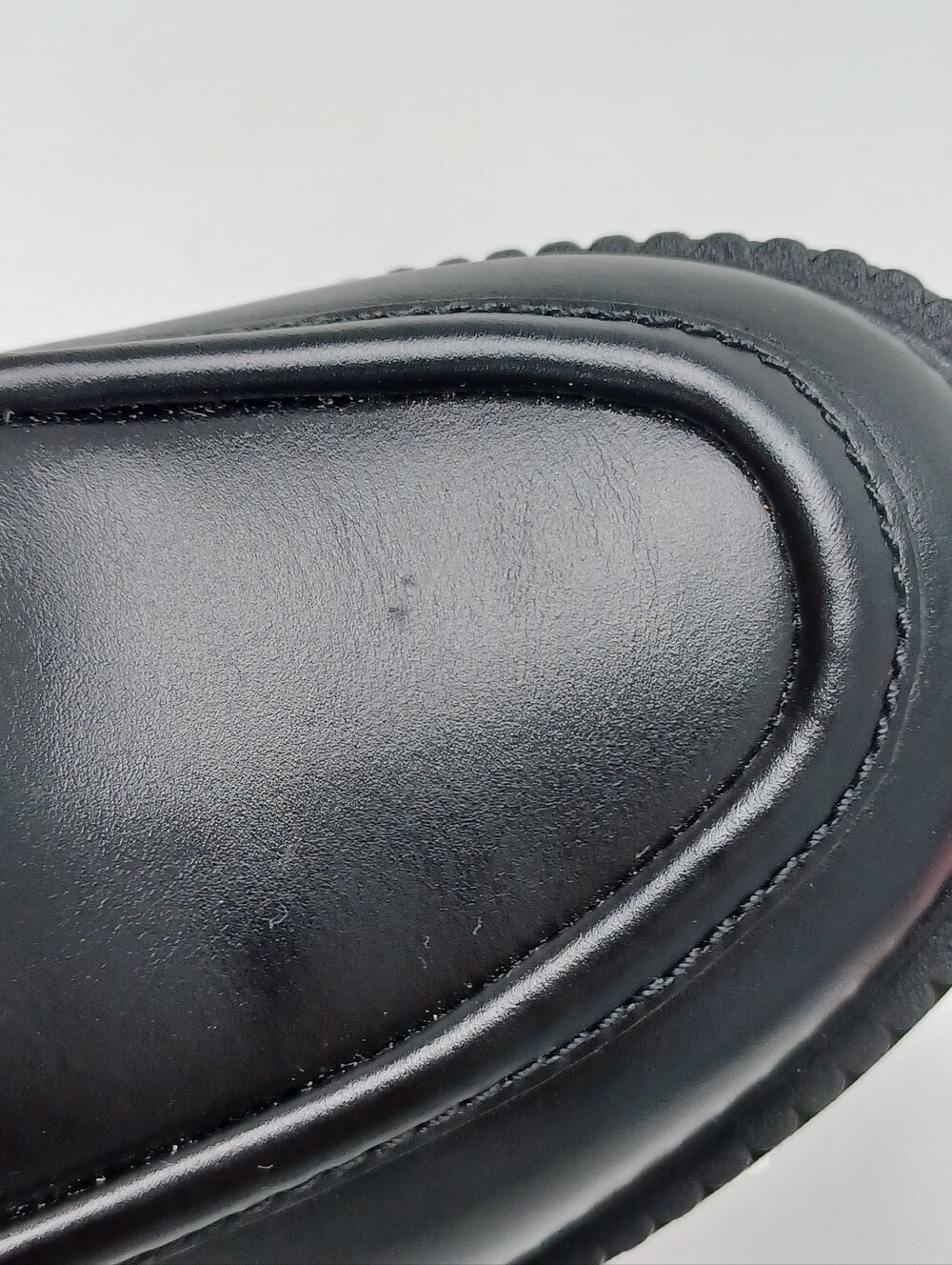 Kate Spade Blake Platform Mule Loafers Shoe Size 8.5 B Women Leather In Black - Picture 15 of 15